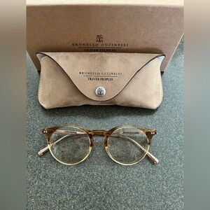 BRUNELLO CUCINELLI & OLIVER PEOPLES EDUARDO-R Optical MSRP$639 ~no clip-on